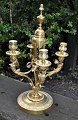 French four 
armed bronze 
candelabra, 
19th century. 
Decorated with 
winged angels. 
Height: 42 ...