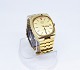 Omega 
Electronic 
F300HZ gilded 
stainless steel 
men's 
wristwatch, 
1232/219. The 
watch is with 
...
