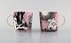 Arabia, 
Finland. Two 
cups in 
porcelain with 
motifs from 
"Moomin". Late 
20th century.
In very ...