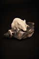 Rare Royal 
Copenhagen 
porcelain 
figurine of 
little white 
mouse sitting 
on top of a 
plaice.
From ...