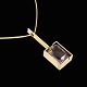 Sven Haugaard - 
Denmark. 14k 
Gold Neckring 
with Amethyst 
Pendant. 
Designed and 
crafted by Sven 
...