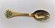 Michelsen. 
Produced by 
Georg Jensen. 
Christmas 
Spoon. Sterling 
(925). 2009