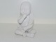 Small Royal 
Copenhagen 
figurine, blanc 
de chine baby 
boy.
Decoration 
number 028.
Factory ...