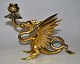 Bronze 
candlestick in 
the form of 
dragon, 19th 
century, 
Denmark. H.: 17 
cm. L: 23 cm.
Very nice ...