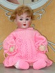 Old German doll 
no. Bisque 
doll, weieghted 
blue glass 
eyes, blond 
wig, 
composition 
body. German 
...