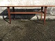 Coffee table in 
teak veneer 
with newspaper 
shelf and with 
legs in solid 
teak wood. 
Danish modern 
...