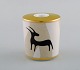 Bvlgari / 
Bulgari for 
Rosenthal. 
"Pascolo 
Rupestre" 
candle holder 
in porcelain. 
Animal motif 
and ...