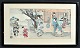 Japanese artist 
(19th century). 
Women and 
children on a 
terrace. 
Hand-colored 
woodcut. 3 - 
...