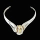 Minas Spiridis. 
Sterling Silver 
& 18k Gold 
Neckring.
Designed and 
crafted by 
Minas Spiridis 
and ...
