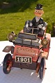 Tin car from 
the 50's, 
produced in 
Japan.Length 25 
cm, width 14 
cm. Height 
without driver 
15 cm. ...