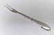 Georg Jensen. 
Silver cutlery. 
Beaded. 
Sterling (925). 
Meat fork. 
Length 23.5 cm.