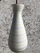 Glass lamp, 
white with gray 
and yellow 
pattern, from 
about 1950s. 
Some very small 
notches at the 
...