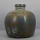 Saxbo 
stoneware. 
Eva 
Stæhr-Nielsen 
for Saxbo; A 
vase decorated 
with a blue and 
grey glaze ...