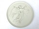Bing & 
Grondahl, 
Thorvaldsen's 
bisquit 
porcelain 
plate, "Day", 
29cm in 
diameter * Nice 
condition *
