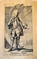 Haas, Jonas 
(1720 - 1775) 
Denmark: 
Portrait of 
Frederick IV. 
Copper print. 
20 x 11.5 cm. 
...