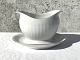 Bing & 
Grondahl, Opus, 
White ballerina 
with gold edge, 
Saucer bowl # 
311, 17cm wide, 
11cm high * ...