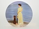 Bing & Grondahl 
plate from 1986 
with paintings 
from Skagen, 
Summer evening 
in Skagen by 
P.S. ...