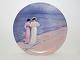 Bing & Grondahl 
plate from 1988 
with paintings 
from Skagen, 
Evening walk on 
the Beach by 
P.S. ...