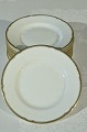 Hartmann Bing & 
Grondahl 
porcelain. B&G 
Hartmann with 
gold. Plate no. 
28a. Diameter 
15.5cm. 6 ...