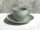 Bing & 
Grondahl, 
Apollon with 
platinum edge, 
Coffee set # 
601, 5.5cm 
high, 7cm in 
diameter * ...