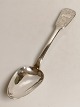 Skipper spoon 
of silver dated 
1875Length 
21.5cm.