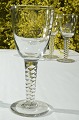 Twist glass. 
Probably from 
Aalborg 
Glassworks 
approx year 
1900. 
Pokal glass / 
beer glass ...