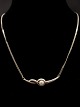 826 silver 
necklace 41 cm. 
with  pearl Nr. 
403752