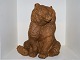 Very large 
Royal 
Copenhagen 
faience 
figurine, bear.
Decoration 
number 8798.
Designed by 
...
