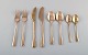 Gense, Sweden. 
Lunch service 
in brass. 
1960's.
Consisting of 
two lunch 
knives, two 
lunch forks, 
...