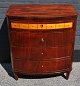 Danish toilet 
empire chest of 
drawers in 
mahogany with 
intarsia, 
approx. 
1820-1840. With 
four ...