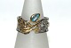 Designers Favorites ring, Sterling silver 227Black Rhodium and 18 karat gold platingRing ...