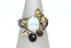 Designers Favorites ring, Sterling silver 245Black Rhodium and 18 karat gold platingRing ...
