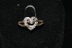 Heart gold ring 
with Brilliants 
9 Carat
Stamp: 375, 
DIA., 0.05
Size 54 / 
17,19 mm.
Beautiful ...