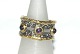 Designers Favorites ring, Sterling silver 237Black Rhodium and 18 karat gold coatingRing ...