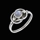 Georg Jensen. 
Sterling Silver 
Ring with 
Moostone #5.
Designed by 
Georg Jensen 
...