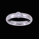 Georg Jensen. 
18k White Gold 
Solitaire Ring 
with 
Diamond.0.15ct.
Brilliant Cut 
...