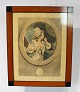 Hand-tinted engraving after painting, in two colored frame, in great condition.
5000m2 showroom.