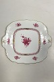 Herend Hungary 
Apponyi Purple 
Cake Dish No 
431. Measures 
27.5 cm / 10 
53/64 in. x 24 
cm / 9 ...