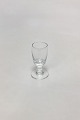 Holmegaard 
Almue Schnapss 
Glass. Measures 
7.6 cm / 2 
63/64 in. 
Designed by Per 
Lütken