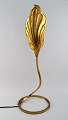 Tommaso Barbi, 
Italy. 
Leaf-shaped 
table lamp in 
brass. 
Mid-20th 
century. 
Italian ...