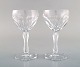 Val St. 
Lambert, 
Belgium. Two 
Lalaing glasses 
in mouth blown 
crystal glass. 
1950 / ...