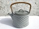 Bing & Grondahl 
/ Nissen, 
Cordial, Teapot 
with basthank, 
15cm high, 21cm 
wide, Design 
Jens ...
