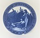 Royal 
Copenhagen. 
Memorial Plate 
# 182. Odd 
Fellow plate. 
Moses is saved 
on the Nile. 
Made for ...