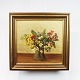 Oil painting 
with motif of a 
bouquet of 
flowers signed 
by Yelva 
Vermehren (1878 
-1980).
37 x 39 cm.