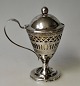 Mustard jug in 
silver, 
vase-shaped, 
Louis XVI, 
1770, 
Copenhagen, 
Denmark. 
Unidentifiable 
master. ...