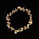 Flora Danica - 
CPH. Gilded 
Sterling Silver 
Bracelet.
Designed and 
made by Flora 
Danica Jewelry 
...