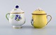Two antique 
cream cups in 
hand-painted 
porcelain. 
Early 20th 
century.
Measures: 8.5 
x 8 cm.
In ...