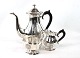 Set of coffee 
service 
decorated with 
engravings of 
hallmarked 
silver and 
ebony.
21 x 10 cm, 6 
x ...