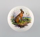 Meissen lidded 
jar in 
hand-painted 
porcelain with 
hare. 20th 
century.
Measures: 9.3 
x 6.5 ...