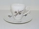 Rosenthal 
Classic Rose, 
small demitasse 
cup with 
matching 
saucer.
The cup 
measures 6.0 
cm. ...